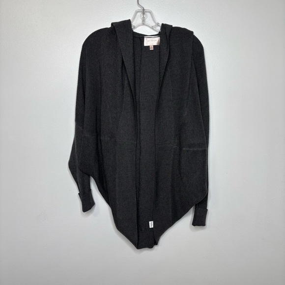Skies Are Blue Sweaters - Stitch Fix x Skies are Blue Gray Dassi Cardigan Sweater S/M Dolman Sleeve Hood